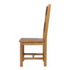Chester Country Oak Ladder Back Timber Seat Oak Dining Chair - £20 OFF SUMMER SALE - 6