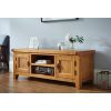 Country Oak Large Double Door Fully Assembled TV Unit - SUMMER SALE - 2