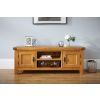 Country Oak Large Double Door Fully Assembled TV Unit - SUMMER SALE - 3