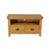 Country Oak 2 Drawer Fully Assembled TV Unit - £30 OFF SUMMER SALE - 9