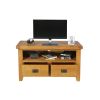 Country Oak 2 Drawer Fully Assembled TV Unit - £30 OFF SUMMER SALE - 10