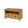 Country Oak 2 Drawer Fully Assembled TV Unit - £30 OFF SUMMER SALE - 12