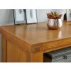 Country Oak 2 Drawer Fully Assembled TV Unit - £30 OFF SUMMER SALE - 4