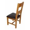Chester Ladder Back Brown Leather Seat Oak Dining Chair - £20 OFF SUMMER SALE - 8