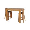 Country Oak 120cm X 80cm Tall Chunky Breakfast Bar Table - SUMMER SALE - 14