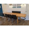 Country Oak 2.8m Double Extending Oak Dining Table - £200 OFF SUMMER SALE - 2