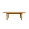 Country Oak 2.8m Double Extending Oak Dining Table - £200 OFF SUMMER SALE - 8