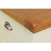 Country Cottage 140cm Cream Painted Large Assembled Oak Sideboard - 10% OFF SUMMER SALE - 15