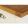 Country Cottage 100cm Cream Painted Assembled Oak Sideboard - 10% OFF SUMMER SALE - 10