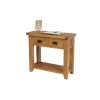 Country Oak 2 Drawer Fully Assembled Console Table - £50 OFF SUMMER SALE - 6