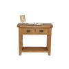 Country Oak 2 Drawer Fully Assembled Console Table - £50 OFF SUMMER SALE - 7