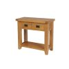 Country Oak 2 Drawer Fully Assembled Console Table - £50 OFF SUMMER SALE - 10