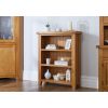 Country Oak Small Low Fully Assembled Bookcase - 10% OFF SUMMER SALE - 2