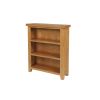 Country Oak Small Low Fully Assembled Bookcase - 10% OFF SUMMER SALE - 12