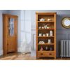 Country Oak Tall Fully Assembled Bookcase with Drawers - SUMMER SALE - 3