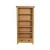 Country Oak Tall Fully Assembled Bookcase with Drawers - SUMMER SALE - 10