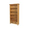 Country Oak Tall Fully Assembled Bookcase with Drawers - SUMMER SALE - 11