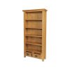 Country Oak Tall Fully Assembled Bookcase with Drawers - SUMMER SALE - 13