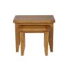 Country Oak Nest of Two Tables - SUMMER SALE - 4