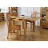 Country Oak 90cm to 160cm Extending Dining Table / Home Office Desk - £50 OFF FLASH SALE - 5
