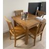 Country Oak 90cm to 160cm Extending Dining Table / Home Office Desk - £50 OFF FLASH SALE - 3