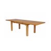 Country Oak 280cm Standard Leg Extending Table 10 Chelsea Brown Leather Chairs Set - SUMMER SALE - 6