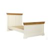 Farmhouse Country Oak Cream Painted 3 Foot Single Bed - £30 OFF SUMMER SALE - 2