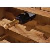 Country Oak 85cm Wine Rack With Drawer - SUMMER SALE - 4