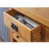 Country Oak 85cm Wine Rack With Drawer - SUMMER SALE - 5