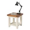 Country Cottage Cream Painted Oak Lamp Table With Shelf - SUMMER SALE - 7 Country Cottage Cream Painted Oak Lamp Table With Shelf - SUMMER SALE - 7