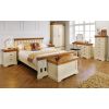 Farmhouse Country Oak Cream Painted 5 Drawer Tallboy Chest of Drawers - £20 OFF SUMMER SALE - 6