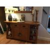 Country Oak 150cm Cross Leg Assembled Oak Sideboard - SUMMER SALE - 9
