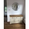 Farmhouse 140cm Cream Painted Large Assembled Oak Sideboard - 10% OFF SUMMER SALE - 6