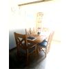 Grasmere Oak Carver Dining Chair With Brown Leather Seat -  SUMMER SALE - 6