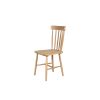 Doveridge Whitewash Limed Oak Spindleback Assembled Dining Chair - 10% OFF SUMMER SALE - 5