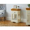 Farmhouse Cream Painted Assembled Oak Telephone Table - SUMMER SALE - 2