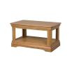 Farmhouse Oak Coffee Table with Shelf - SUMMER SALE - 7