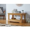Farmhouse Oak Coffee Table with Shelf - SUMMER SALE - 2