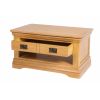Farmhouse Oak Coffee Table with Drawer and Shelf - SUMMER SALE - 10
