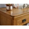 Farmhouse Oak Coffee Table with Drawer and Shelf - SUMMER SALE - 4