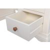 Farmhouse Country Oak Cream Painted Large Double Pedestal Dressing Table / Desk - SUMMER SALE - 15