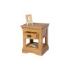 Farmhouse 1 Drawer Oak Bedside Table - 10% OFF SUMMER SALE - 9