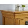 Farmhouse 1 Drawer Oak Lamp Table - SUMMER MEGA DEAL - 5