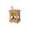 Farmhouse 1 Drawer Oak Lamp Table - SUMMER MEGA DEAL - 8