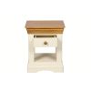 Farmhouse Country Cream Painted 1 Drawer Bedside Table - SUMMER SALE - 7