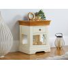 Farmhouse Country Cream Painted 1 Drawer Bedside Table - SUMMER SALE - 2