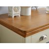 Farmhouse Cream Painted Oak Coffee Table with Drawers - SUMMER SALE - 4
