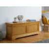 Farmhouse Large Oak Blanket Box - SUMMER SALE - 4