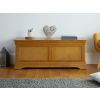 Farmhouse Large Oak Blanket Box - SUMMER SALE - 5