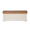 Farmhouse Cream Painted Large Fully Assembled Oak Blanket Box - SUMMER SALE - 10 Farmhouse Cream Painted Large Fully Assembled Oak Blanket Box - SUMMER SALE - 10
